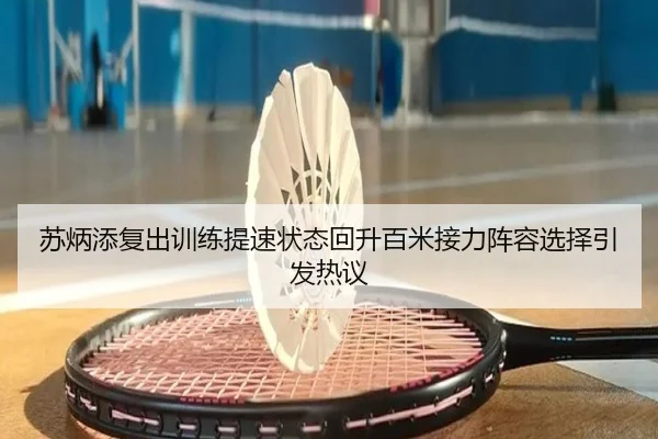 苏炳添复出训练提速状态回升百米接力阵容选择引发热议