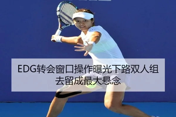 EDG转会窗口操作曝光下路双人组去留成最大悬念